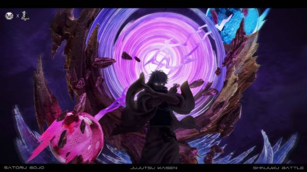 【補款】Zany Joke & 騎士聯盟 >咒術迴戰>1/6 終極對決系列 200% 虛式茈 五條悟 咒術迴戰,五條悟,虛式茈,涉谷事變,領域展開,GK,玩具,模型,雕像,共鳴