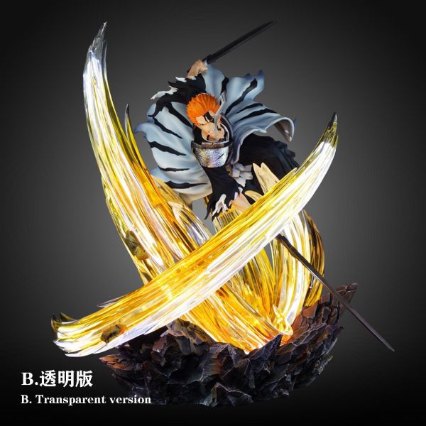 【預購】HXHENG & CHENG > BLEACH死神 > 雙刀十字斬 黑崎一護 (雙版本) HXHENG & CHENG,BLEACH死神,黑崎一護,黑崎一護GK,玩具,收藏,擺件,模型,公仔,人偶,手辦,動漫