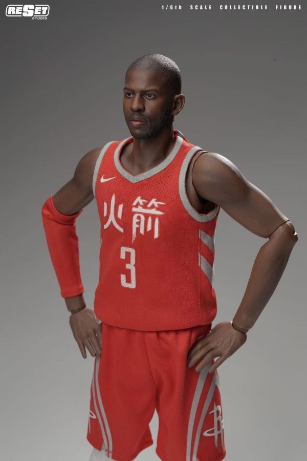【預購】Reset-Studio > NBA > 1/6 中文火箭紀念版 保羅 Reset-Studio,NBA,保羅,GK,玩具,收藏,擺件,模型,公仔,人偶,手辦,動漫