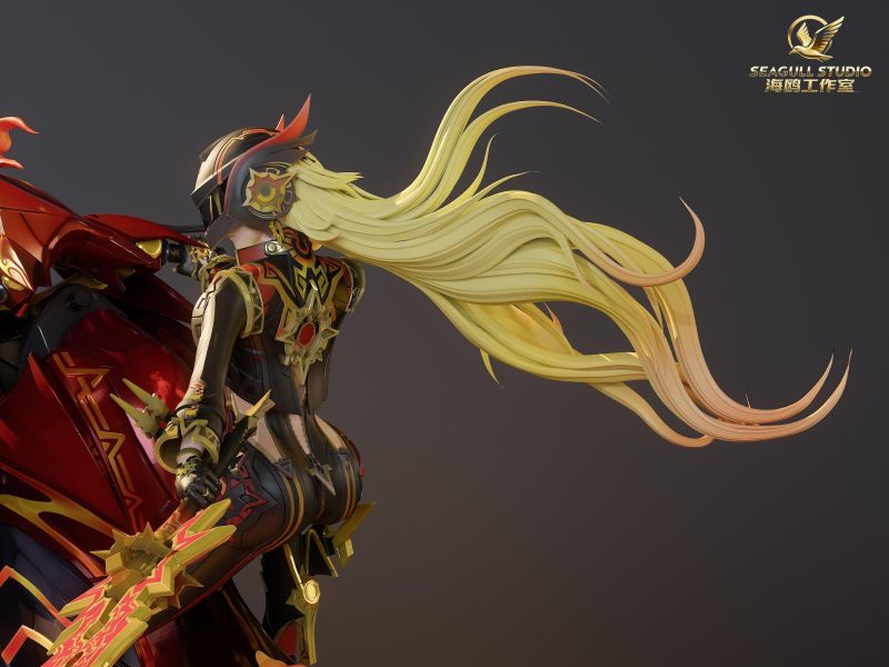 【預購】SEAGULL-Studio海鷗工作室 > 原神 > 1/6 場景雕像第一彈 火神瑪薇卡 Halo-Studio,原神,哥倫比婭,GK,玩具,收藏,擺件,模型,公仔,人偶,手辦,動漫