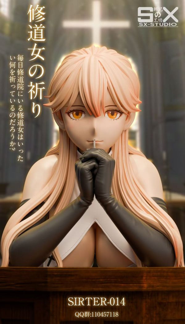 【預購】師兄工坊>原創>修女的祈禱 師兄工坊,修女的祈禱,18禁,GK,玩具,模型,雕像,擺飾,收藏,共鳴