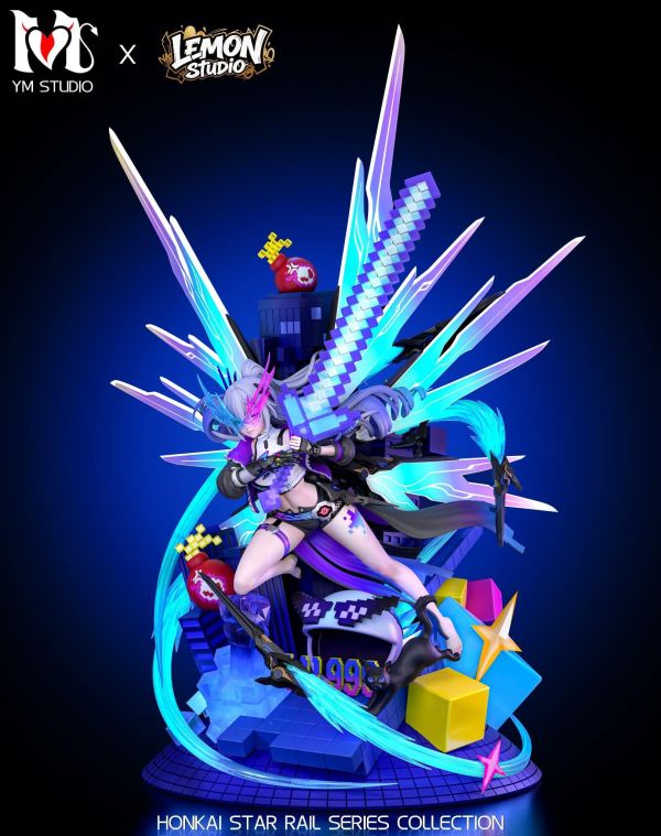 【預購】YM欲夢 & Lemon-Studio > 崩壞：星穹鐵道 > 1/4 狼尊 銀狼LV999 YM欲夢,Lemon-Studio,崩壞：星穹鐵道,銀狼LV999,GK,玩具,收藏,擺件,模型,公仔,人偶,手辦,動漫