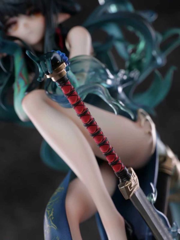 【預購】喵屋工作室 > 明日方舟 > WF2025 塗裝成品 夕-染塵煙 勝利女神：妮姬,桃樂絲,GK,玩具,收藏,擺件