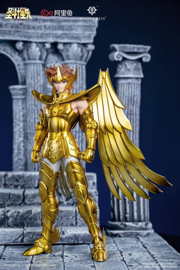 【預購】Zodiakos Studio 鑄刻工作室 > 聖鬥士星矢 > 1/12 黃金聖鬥士星耀系列模型第一彈 十二宮戰士的永恆傳奇 宮崎駿,卡西法,GK,玩具,模型,雕像,共鳴