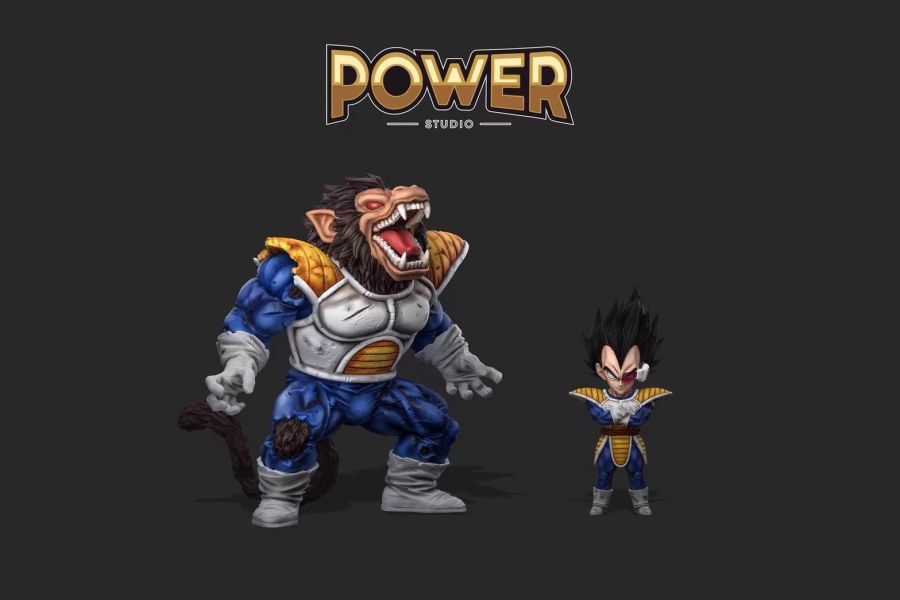 【預購】Power-Studio > 七龍珠 > 貝吉塔巨猿 碧藍航線,妖萌萌 ,七省 ,GK,玩具,模型,雕像,共鳴