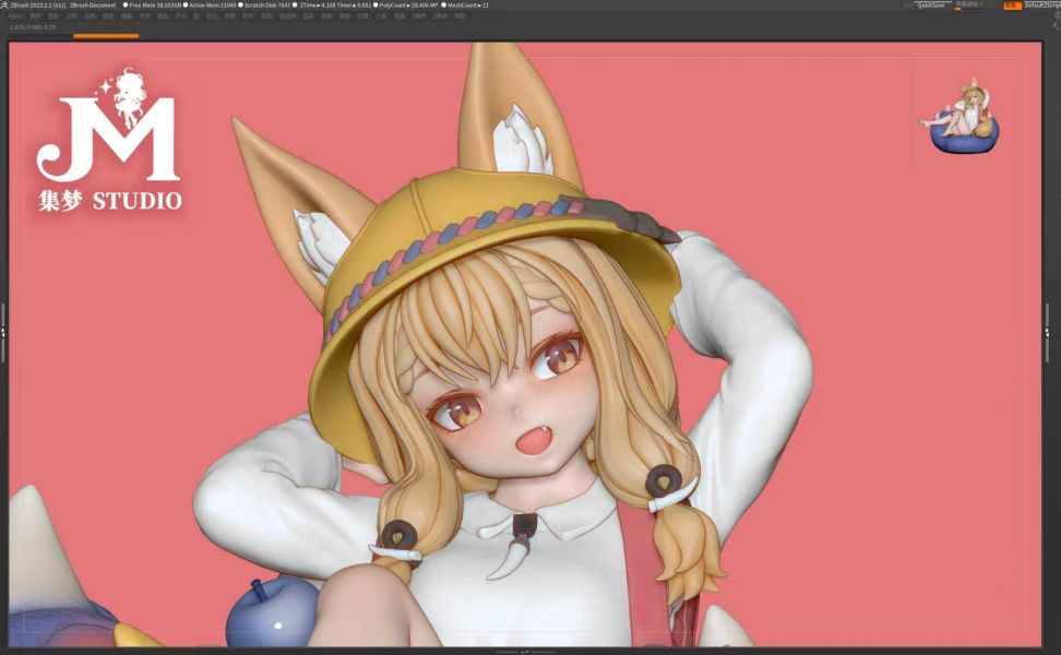 【預購】集夢 studio > 明日方舟：終末地 > 1/6 洛茜醬 集夢 studio,明日方舟：終末地,洛茜醬,GK,玩具,收藏,擺件,模型,公仔,人偶,手辦,動漫