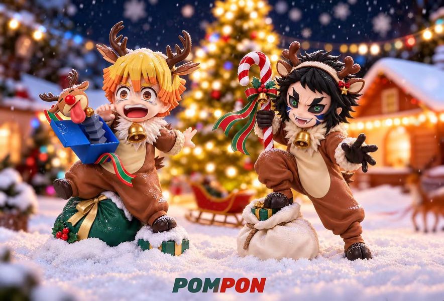 【預購】PomPon絨絨 > 鬼滅之刃 > 雷鳴雙生 我妻善逸 & 獪岳 PomPon絨絨,鬼滅之刃,我妻善逸,獪岳,GK,玩具,收藏,擺件,模型,公仔,人偶,手辦,動漫