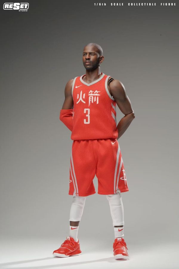 【預購】Reset-Studio > NBA > 1/6 中文火箭紀念版 保羅 Reset-Studio,NBA,保羅,GK,玩具,收藏,擺件,模型,公仔,人偶,手辦,動漫
