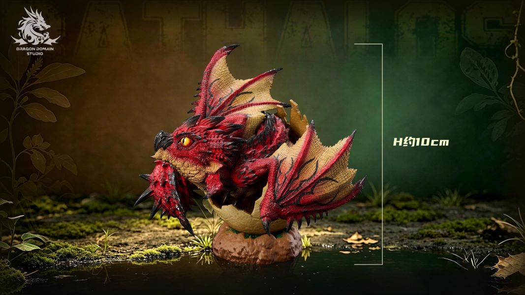 【預購】Dragon Realm-Studio > 魔物獵人 > 雄火龍 & 蒼火龍 & 銀火龍 & 雌火龍 & 櫻火龍 & 金火龍 Dragon Realm-Studio,魔物獵人,龍蛋,GK,玩具,收藏,擺件,模型,公仔,人偶,手辦,動漫