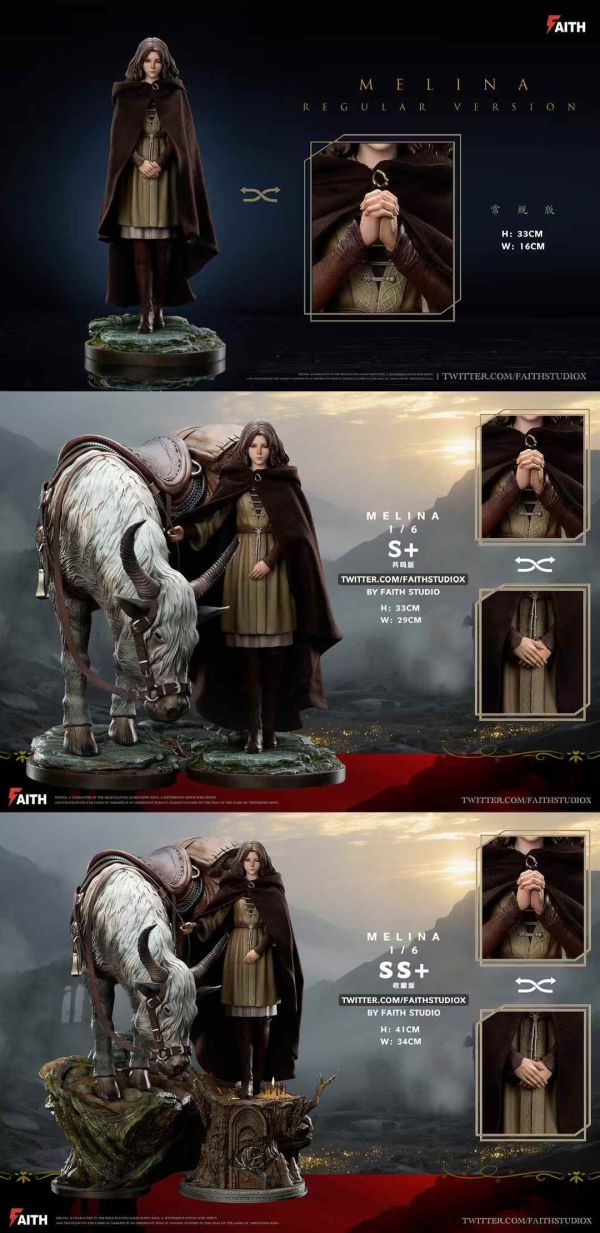 【預購】Faith-Studio > 艾爾登法環 > 1/6 亂鬥系列 梅琳娜 火影忍者,NARUTO,夕日紅,GK,玩具,模型,雕像,共鳴