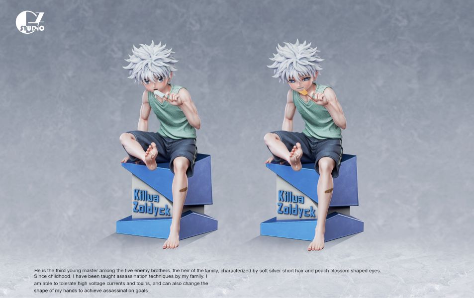 【預購】GZ-Studio > HUNTER×HUNTER全職獵人 > 1/6 奇犽(雙頭雕可脫) A+研究所,海賊王,香蕉鱷魚,GK,玩具,收藏,擺件,模型,公仔,人偶,手辦,動漫