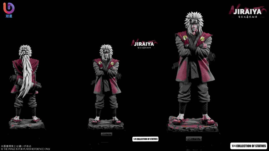 【預購】雙星-Studio > 火影忍者 > 師徒系列 三忍系列 第一彈自來也 (雙版本) 碧藍航線,妖萌萌 ,七省 ,GK,玩具,模型,雕像,共鳴