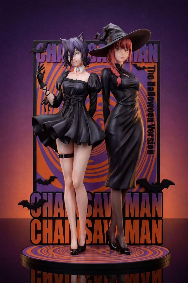 【預購】EVA-Studio > 鏈鋸人 > 1/6 萬聖節限定 瑪奇瑪 & 蕾潔 EVA-Studio,鏈鋸人,瑪奇瑪,蕾潔,GK,玩具,收藏,擺件,模型,公仔,人偶,手辦,動漫