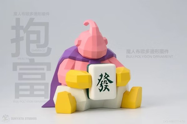 【售罄-代購/追加服務請洽客服】空界 X 七龍珠 桌上汽車擺飾 抱富普烏 