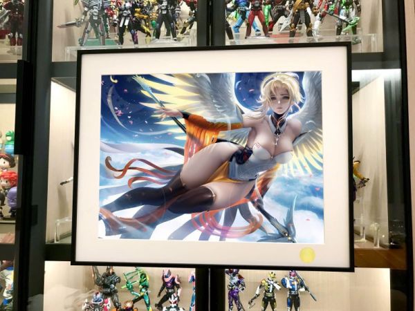 【預購】星空工作室>鬥陣特攻>天使裝飾掛畫 NIKKE勝利女神妮姬,沙灘Viper ,手機遊戲,手遊,GK,玩具,模型,雕像,共鳴