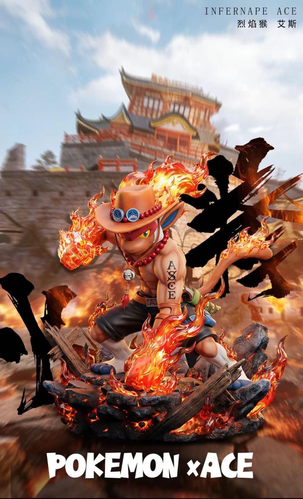 【預購】幻獸造物局 > 寶可夢 & 海賊王 > 烈焰猴艾斯&怪力白鬍子 幻獸造物局,寶可夢,海賊王,烈焰猴艾斯,怪力白鬍子,GK,玩具,收藏,擺件,模型,公仔,人偶,手辦,動漫