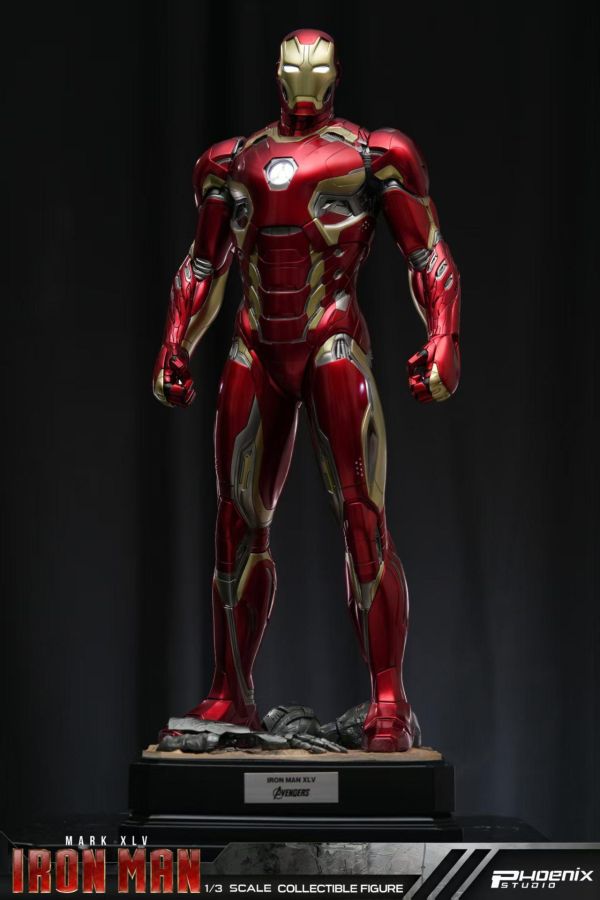 【預購】Phoenix-Studio > Marvel漫威宇宙 > 1/3 復仇者聯盟2 全身像MARK鋼鐵人 Phoenix-Studio,Marvel漫威宇宙,鋼鐵人,GK,玩具,收藏,擺件,模型,公仔,人偶,手辦,動漫