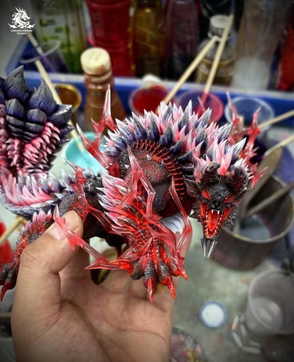 【售罄-代購/追加服務請洽客服】DragonRealm-Studio > 魔物獵人 > 雷狼龍&獄狼龍 (雙版本) 魔物獵人,雷狼龍&獄狼龍,GK,玩具,模型,雕像,共鳴