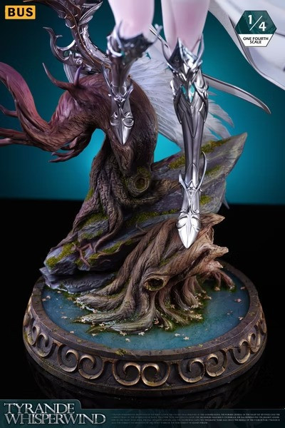 【預購】BUS>魔獸世界>1/4 魔獸幻想 魔獸爭霸 聯盟領袖 暗夜女皇 泰蘭德·語風(三版本) 