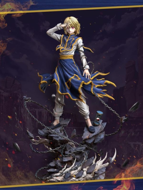 【代購】Hunter Fan(HF) > HUNTERxHUNTER全職獵人 > 酷拉皮卡 (雙比例) 進擊的巨人,萊納,盔甲巨人,WMStudio,GK,玩具,模型,雕像,共鳴