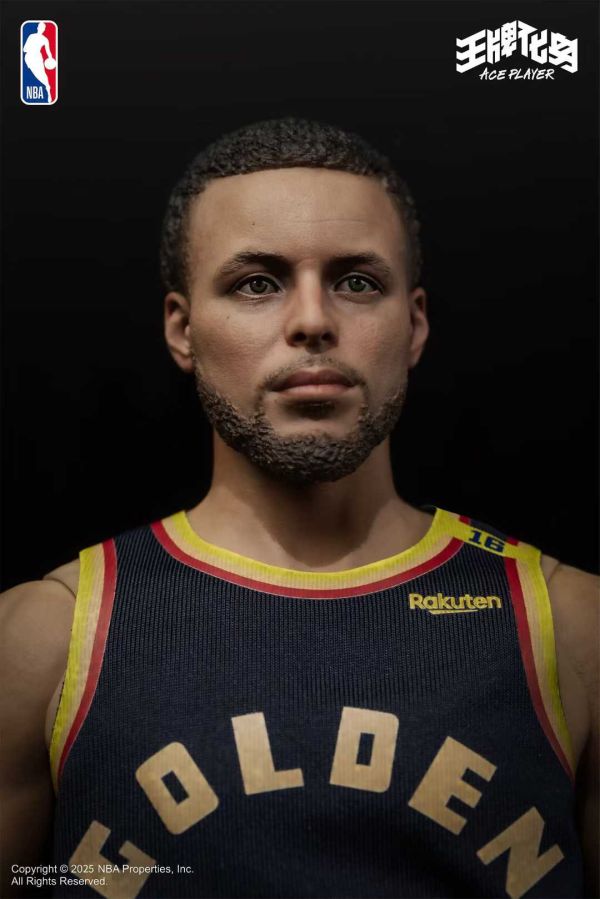【預購】AcePlayer王牌化身 > NBA > 1/6 史蒂芬·柯瑞 (雙版本) NBA,史蒂芬·柯瑞,GK,玩具,模型,雕像,共鳴