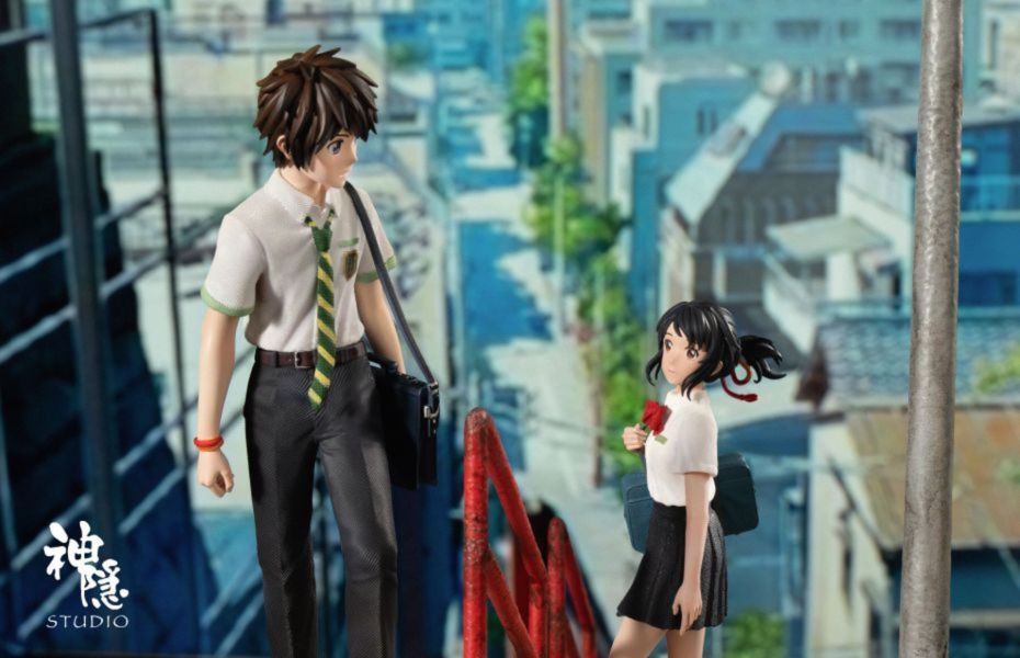 【售罄-代購/追加服務請洽客服】神隱工作室>新海誠>你的名字 剪影瞬間系列 君の名は 你的名字,新海誠,君の名は,GK,玩具,模型,雕像,擺飾,收藏,共鳴