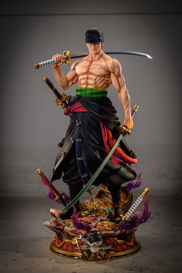【預購】LX-Studio > 海賊王 > 1/1 索隆(雙版本) 海賊王,航海王,onepiece,索隆,GK,玩具,模型,雕像,共鳴