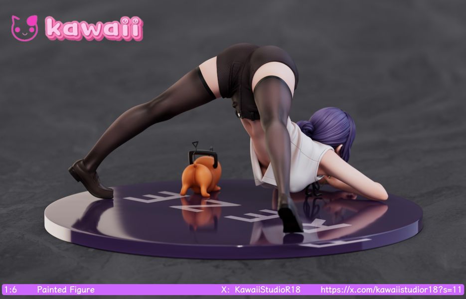 【預購】Kawaii-Studio > 鏈鋸人 > 1/6 Jack-O Pose REZE 蕾潔 Li-Studio,鏈鋸人,蕾潔,GK,玩具,收藏,擺件,模型,公仔,人偶,手辦,動漫