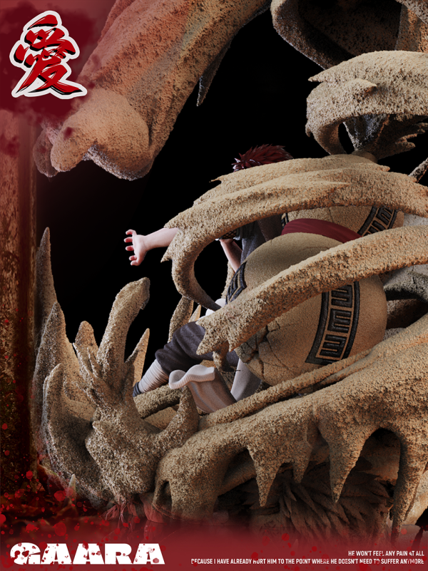 【預購】DCBB定制組 > 火影忍者 > 1/6 砂忍者村 我愛羅 火影忍者,我愛羅,GK,玩具,模型,雕像,共鳴