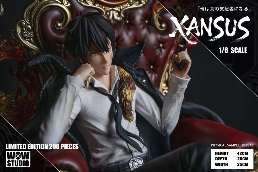 【預購】WOW-Studio > 家庭教師HITMAN REBORN! > 1/6 XANXUS王座 WOW-Studio,家庭教師HITMAN REBORN!,XANXUS王座,GK,玩具,收藏,擺件,模型,公仔,人偶,手辦,動漫