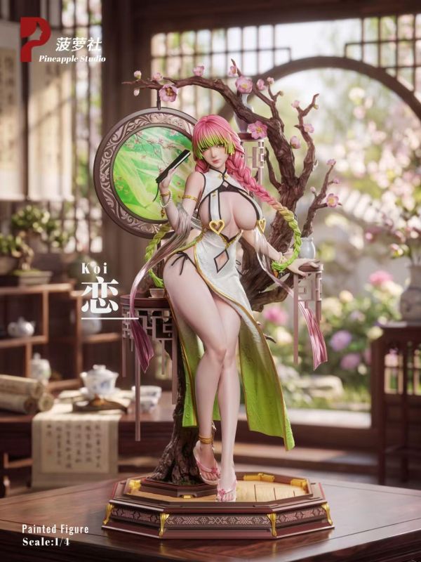 【預購】Pineapple-Studio > 鬼滅之刃 > 1/4 戀柱 甘露寺蜜璃 YL-Studio,鬼滅之刃,甘露寺蜜璃,GK,玩具,收藏,擺件,模型,公仔,人偶,手辦,動漫