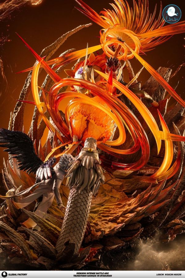 【預購】ILL地下工廠 > 家庭教師HITMAN REBORN! > 激戰篇 澤田綱吉VS白蘭 ILL地下工廠,家庭教師HITMAN REBORN!,澤田綱吉,白蘭,GK,玩具,收藏,擺件,模型,公仔,人偶,手辦,動漫