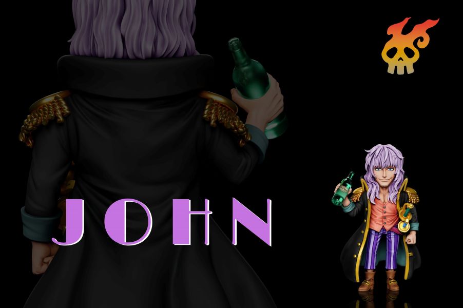 【預購】A+研究所 > 海賊王 > 洛克斯海賊團第八彈 約翰船長 A+研究所,海賊王,約翰船長,GK,玩具,收藏,擺件,模型,公仔,人偶,手辦,動漫