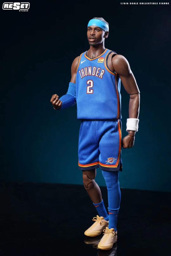 【預購】Reset-Studio > NBA > 1/6 雷霆隊奪冠 亞歷山大 收藏級可動人偶 航海王,海賊王,GK,玩具,模型,雕像,共鳴