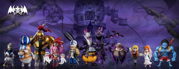 【預購】A+研究所>海賊王>恐怖三桅帆船共鳴第十彈 婚紗娜美 怪博士與機器娃娃,阿拉蕾,GK,玩具,模型,雕像,擺飾,收藏,共鳴