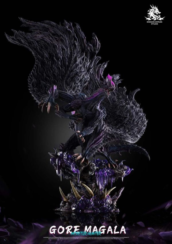 【預購】Dragon Realm-Studio > 魔物獵人 > 黑蝕龍 Dragon Realm-Studio,魔物獵人,黑蝕龍,GK,玩具,收藏,擺件,模型,公仔,人偶,手辦,動漫