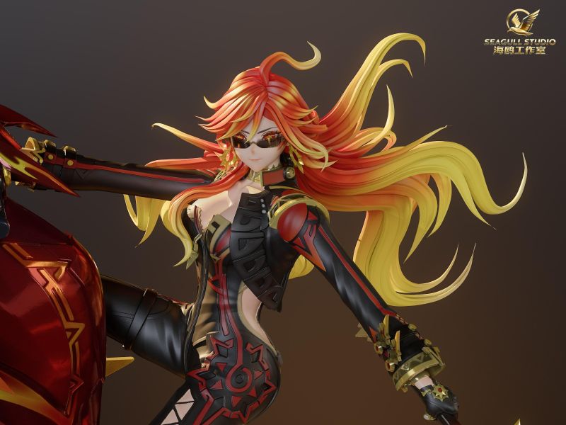 【預購】SEAGULL-Studio海鷗工作室 > 原神 > 1/6 場景雕像第一彈 火神瑪薇卡 Halo-Studio,原神,哥倫比婭,GK,玩具,收藏,擺件,模型,公仔,人偶,手辦,動漫