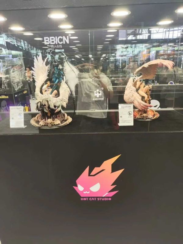 【預購】HotCat火貓 > 女惡魔人 > 1/6 不動純vs飛鳥蘭 女惡魔人,不動純,飛鳥蘭,GK,玩具,收藏,擺件