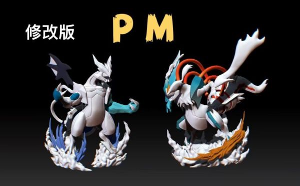 【預購】PM-Studio>寶可夢>焰白酋雷姆 & 闇黑酋雷姆 寶可夢,Pokemon,Pokémon,焰白酋雷姆,闇黑酋雷姆,GK,玩具,模型,雕像,擺飾,收藏,共鳴