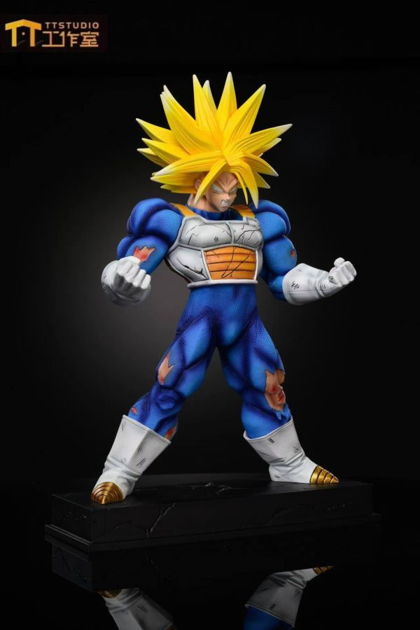 【預購】TT工作室>七龍珠>1/4 & 1/6 肌肉特蘭克斯 七龍珠,Dragonball,肌肉特蘭克斯,TT工作室,超級賽亞人,賽亞人,GK,玩具,模型,雕像,共鳴