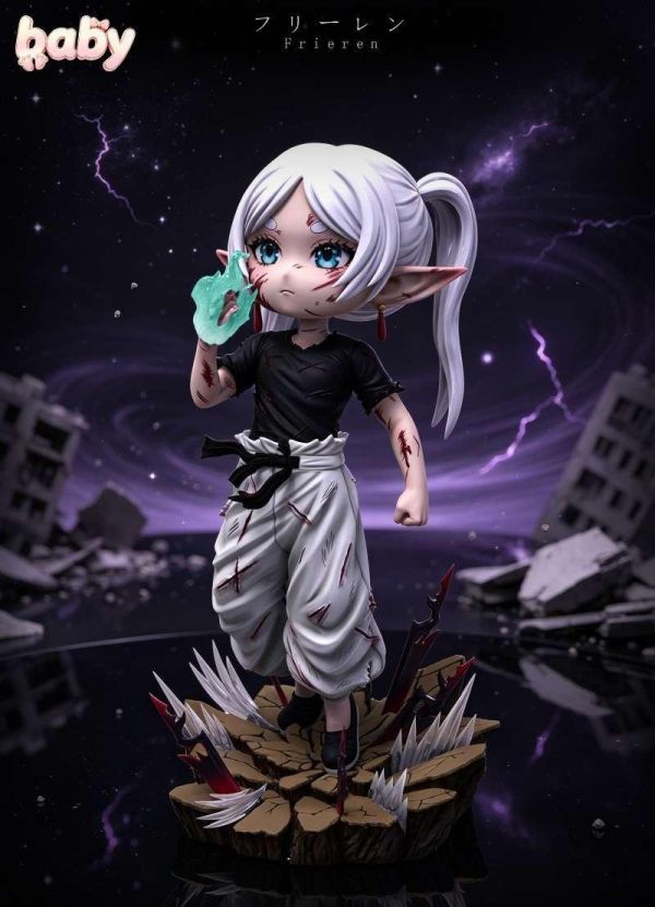 【預購】Baby模玩 > SPYxFAMILY間諜家家酒 & 咒術迴戰 & 葬送的芙莉蓮 > 安妮亞cos變裝戰損五條悟&芙莉蓮 (雙版本) Baby模玩,SPYxFAMILY間諜家家酒,咒術迴戰,葬送的芙莉蓮,安妮亞,GK,玩具,收藏,擺件,模型,公仔,人偶,手辦,動漫