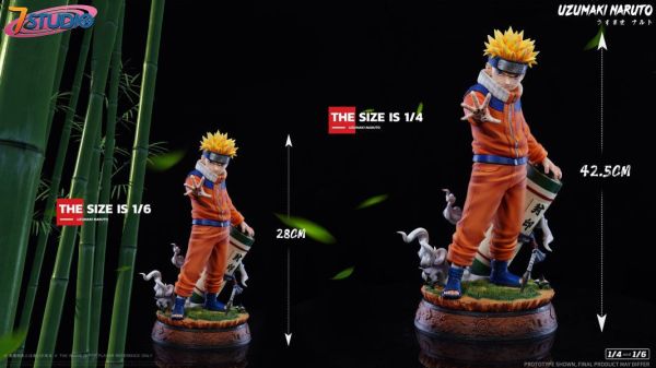 【預購】第七班工作室 > 火影忍者 > 1/4&1/6 翡翠系列 下忍 漩渦鳴人 (雙比例) 火影忍者,漩渦鳴人,GK,玩具,模型,雕像,共鳴