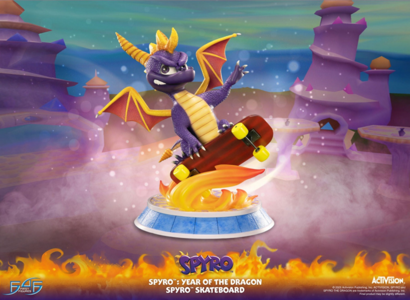 【預購】First 4 Figures>斯派羅傳奇>Spyro Year of the Dragon 小龍斯派羅 
