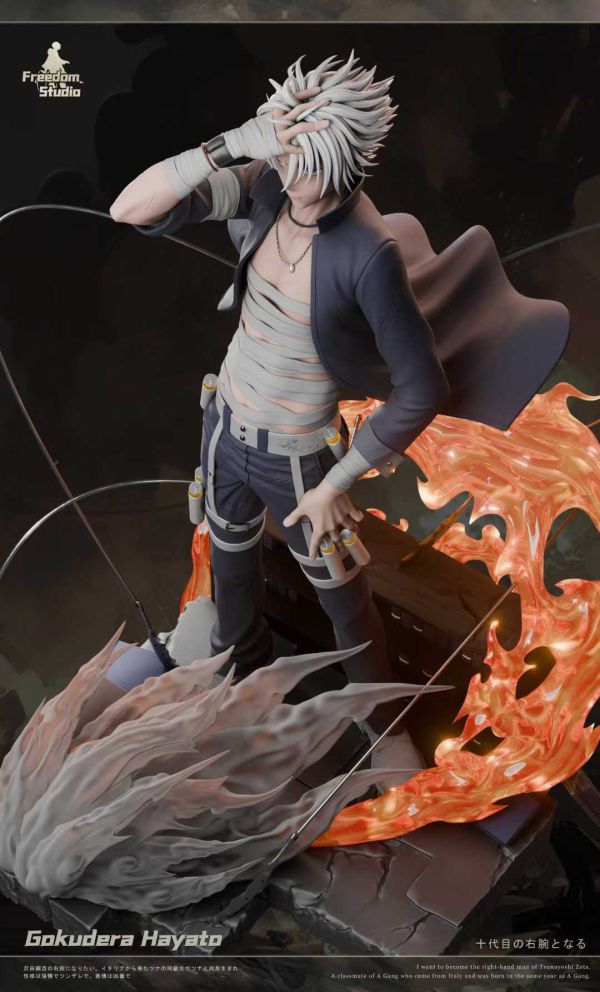 【預購】Freedom-Studio > 家庭教師HITMAN REBORN! > 獄寺隼人 家庭教師,獄寺隼人,GK,玩具,模型,雕像,共鳴