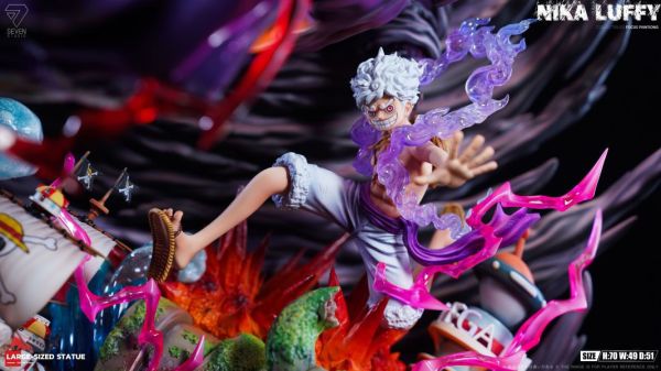【預購】Seven-Studio > 海賊王 > 猿神槍 尼卡魯夫 海賊王,魯夫,GK,玩具,模型,雕像,共鳴