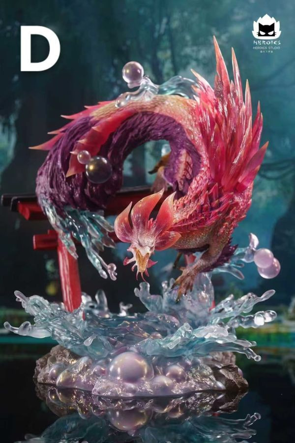 【預購】Heroics貓火 > 魔物獵人 > 泡狐龍 (多版本) Heroics貓火,魔物獵人,泡狐龍,GK,玩具,收藏,擺件,模型,公仔,人偶,手辦,動漫