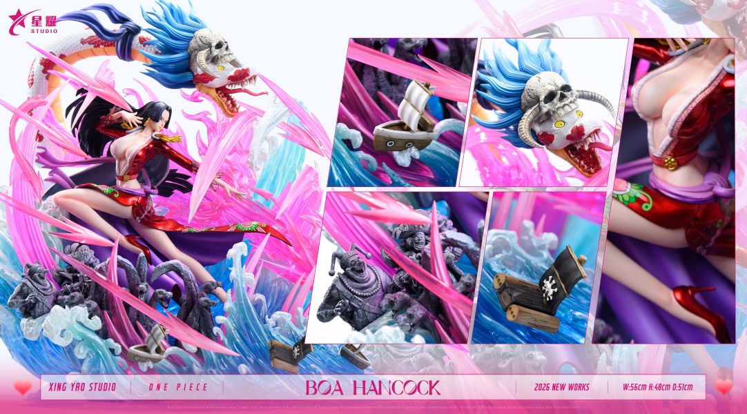 【預購】星耀工作室 > 海賊王 > 蛇島保衛戰 女帝波雅·漢庫克 BBSD-Studio,AN-Studio,數碼寶貝,GK,玩具,收藏,擺件,模型,公仔,人偶,手辦,動漫