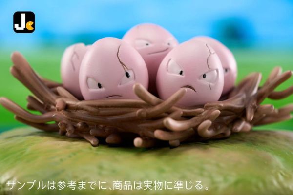 【已售罄，如欲追加請私訊客服@toykokoro】Jc-Studio>寶可夢>初代151共鳴系列 第110彈 蛋蛋 寶可夢,Pokemon,Pokémon,蛋蛋,JcStudio,GK,玩具,模型,雕像,擺飾,收藏,共鳴