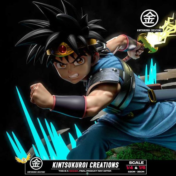 【預購】Kintsukuroi Creations > 勇者鬥惡龍 > 1/4&1/6 達伊 (雙比例) 勇者鬥惡龍,達伊,GK,玩具,模型,雕像,共鳴