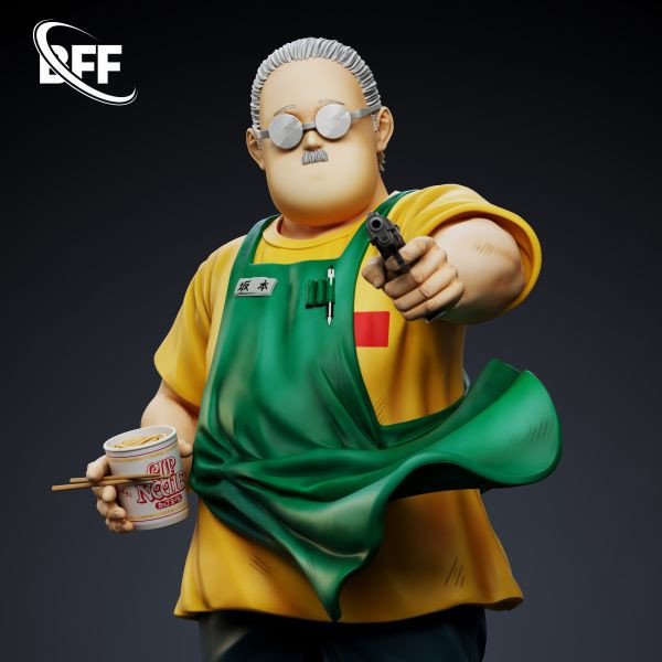 【預購】BFF-Studio>坂本日常>坂本太郎 怪博士與機器娃娃,阿拉蕾,GK,玩具,模型,雕像,擺飾,收藏,共鳴